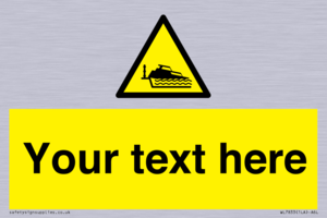 Custom warning grounding cruiser on lock cill